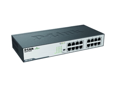 Produktbild 1 DLink DGS 1016D E 16 Port Gigabit Switch 16x1000Mbit Twisted Pair 