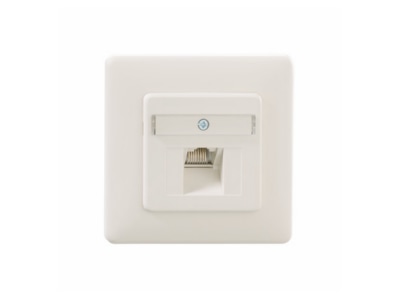 Product image 1 Rutenbeck UAE Cat6Aiso8UUpmKrw RJ45 8 8  Data outlet 6A  IEC  white
