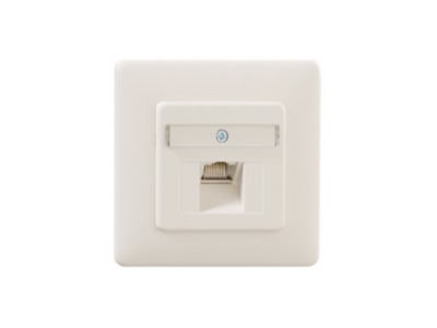 Product image 2 Rutenbeck UAE Cat6Aiso8UUpmKrw RJ45 8 8  Data outlet 6A  IEC  white