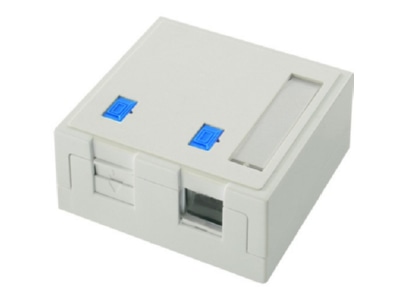 Product image detailed view Telegaertner H02000A0072 Data outlet white
