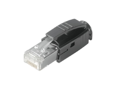Product image Weidmueller IE PS RJ45 TH BK RJ45 8 8  plug
