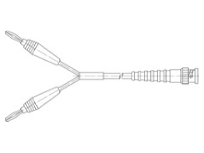 Ma�zeichnung 2 Telegaertner L00010A1845 HF Kabel 1m