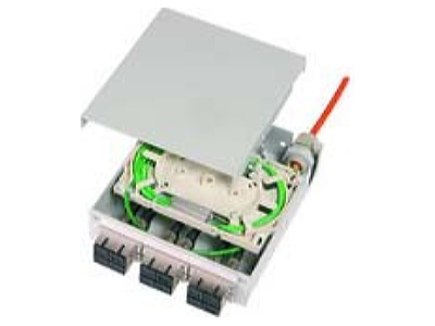 Product image 1 Telegaertner H82050F0001 ST Patch panel fibre optic for 6 ports
