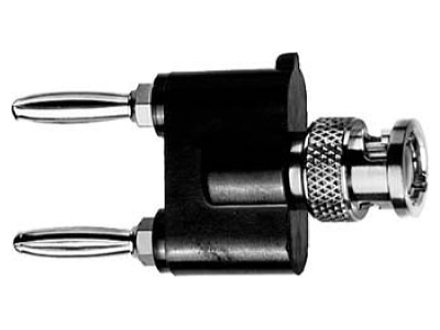 Produktbild Telegaertner J01008A0626 Labor Steckverbindung BNC Bananenst  2 pol