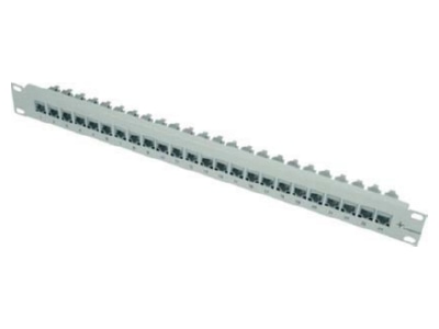 Product image Telegaertner J02023A0026 19 inch module rack 1U including 24AMJ modules 

