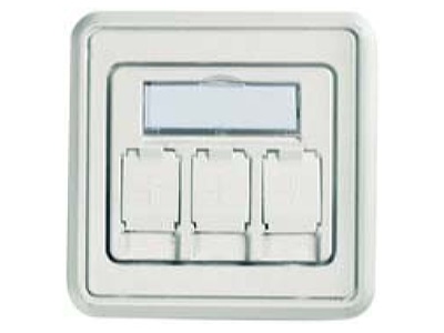 Produktbild Telegaertner H02010A0053 Modul Aufnahme 3 fach 80x80  aws