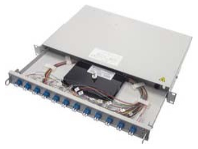 Produktbild Telegaertner H02030K0591 Spleissbox bestueckt PROFI V 6xLCD OM3