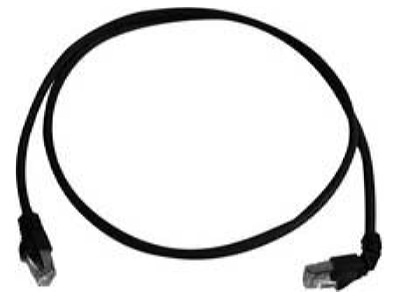 Produktbild Telegaertner L00000A0202 Patchkabel S FTP 6A sw 1 0m 1x90Grd