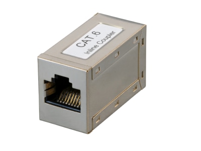 Produktbild EFB Elektronik 37489 1 Modular Kupplung 1 1 RJ45 Cat 6 geschirmt