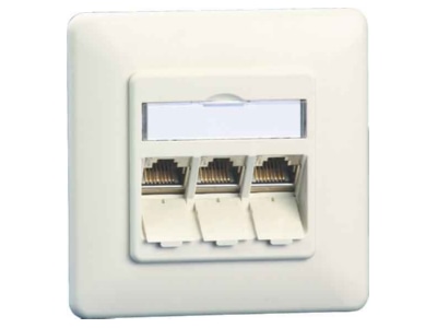 Produktbild Metz TN C6Amod 3UP 180rw Anschlussdose C6Amodul UP 3Port 180 UP rws