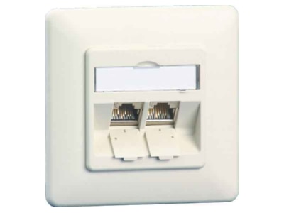 Produktbild Metz TN C6Amod 2UP 180rw Anschlussdose C6Amodul UP 2Port 180 UP rws