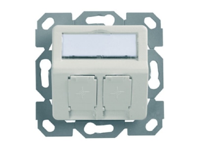 Produktbild Telegaertner H02010A0083 Modul Aufnahme 2fach UP 50 aws aufbauend