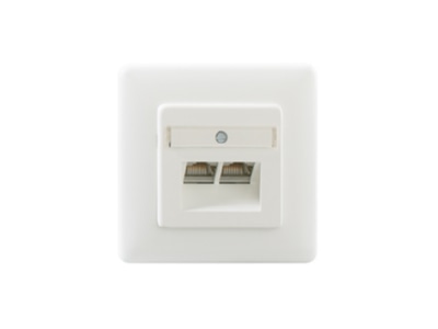Product image 2 Rutenbeck 136112070 RJ45 8 8  Data outlet 6A  IEC  white