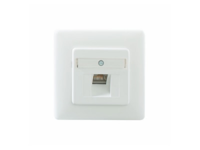 Product image 1 Rutenbeck 136112030 RJ45 8 8  Data outlet 6A  IEC  white
