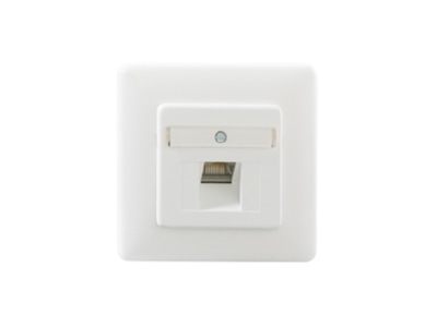 Product image 2 Rutenbeck 136112030 RJ45 8 8  Data outlet 6A  IEC  white