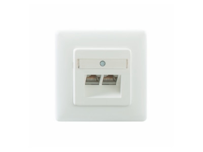Product image 1 Rutenbeck UAEClassEAiso8 8Uprw RJ45 8 8  Data outlet Cat 6 white
