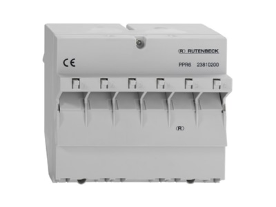 Product image 1 Rutenbeck PPR 6 Patch panel copper 6x RJ45 8 8 

