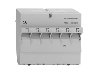 Product image 2 Rutenbeck PPR 6 Patch panel copper 6x RJ45 8 8 