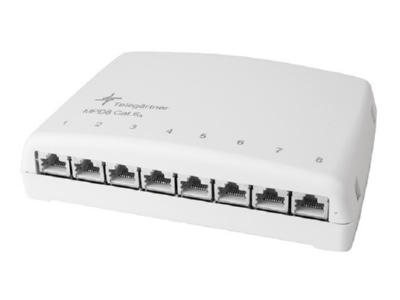 Product image Telegaertner J02021A0030 Patch panel copper 8x RJ45 8 8 
