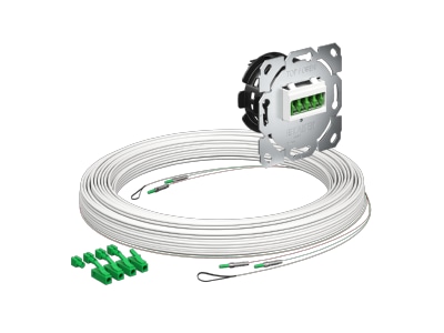 Product image 1 Kaiser 4250032 LC Quad Optic data outlet white
