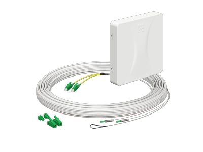 Product image 2 Kaiser 4252035 LC Duplex Optic data outlet white
