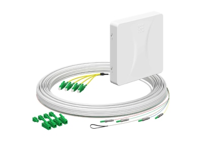 Product image 2 Kaiser 4252040 LC Duplex Optic data outlet white