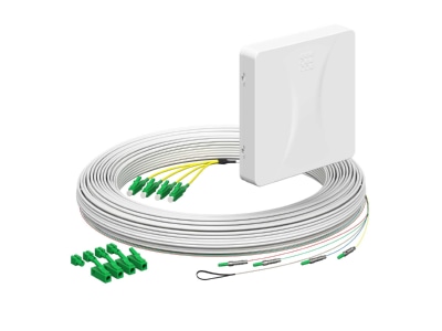 Product image 1 Kaiser 4252043 LC Duplex Optic data outlet white
