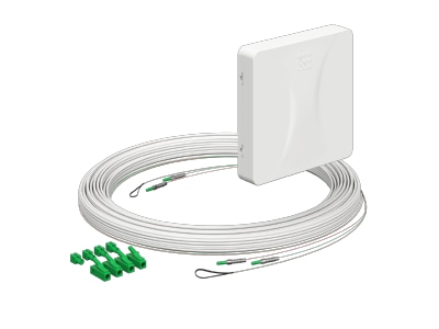 Product image 2 Kaiser 4252045 LC Duplex Optic data outlet white
