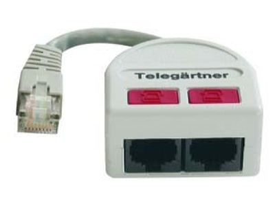 Produktbild 1 Telegaertner J00029A0008 Modular T Adapter T Bus Ext Panel ung 