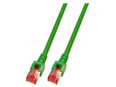 Product image detailed view EFB Elektronik EC6000 1m gn S FTP RJ45 8 8  Patch cord Cat 6 1m