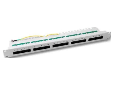 Produktbild 2 EFB Elektronik 37588 1 19  ISDN Patch Panel 25 Port ungeschirmt