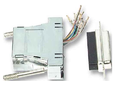 Produktbild 1 EFB Elektronik ETM23054 Modular Adapter geschirmt DB25 Stecker RJ45