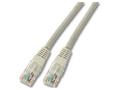 Produktbild EFB Elektronik K8456 1m gr Patchkabel Cat 5E 2xRJ45 mit UTP