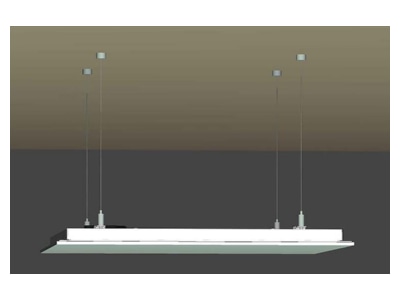 Detailansicht Vitramo VH06262 Decken Heizelement 618x618x26mm 810W 