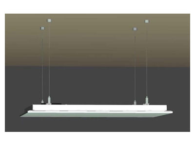 Detailansicht Vitramo VH10050 Decken Heizelement 1000x500x26mm 1210W