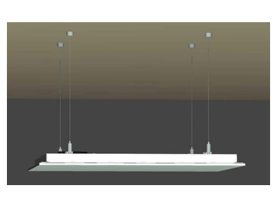 Detailansicht Vitramo VH12462 Decken Heizelement 1243x618x26mm