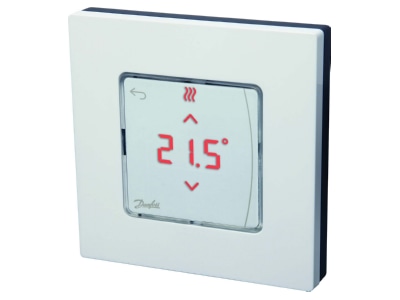 Produktbild 1 Devi Danf  Icon  088U1055 Raumthermostat 24V AP m Display Danf  Icon 088U1055
