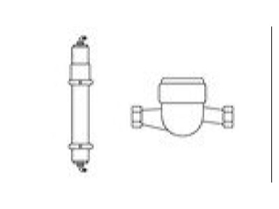 Line drawing Vaillant 0010007004 Accessories spare parts for water