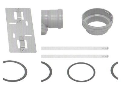 Product image Vaillant 0020016409 Single walled flue gas attachment  3
