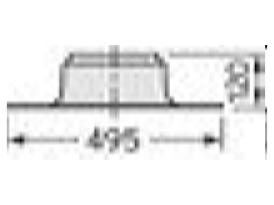 Ma�zeichnung Vaillant 0020095570 Flachdachkragen Aluminium
