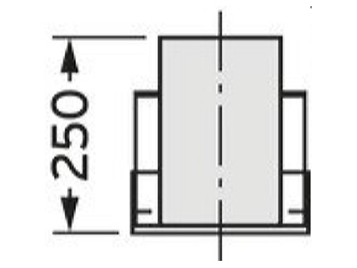 Ma�zeichnung Vaillant 0020095583 Muendungsabschluss Edelstahl
