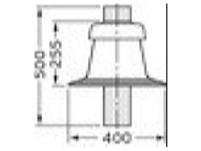 Ma�zeichnung Vaillant 0020106397 Schachtabdeckung 110mm PP