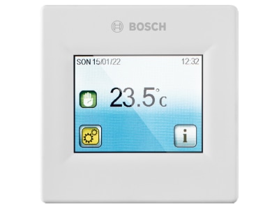 Produktbild 1 Bosch Thermotechnik C IR 20 Raumtemperaturregler 90x90x42  fuer HI400P