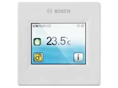 Produktbild 2 Bosch Thermotechnik C IR 20 Raumtemperaturregler 90x90x42  fuer HI400P