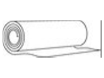 Strichzeichnung Vaillant 0020080801  VE5m  Roll Indach Dichtschuerzenverl  5 Meter Rolle