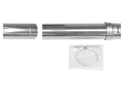 Produktbild Vaillant 0020106408 Dachdurchfuehrung senkr  1 0m 110 160 pp eds