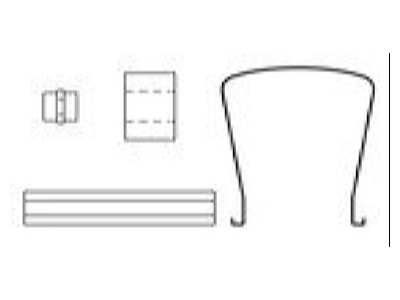 Line drawing 4 Vaillant 0020145246 Accessory for regenerative energy