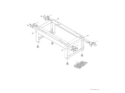 Exploded view Bosch Thermotechnik 8738214741 Accessories spare parts for heat pump