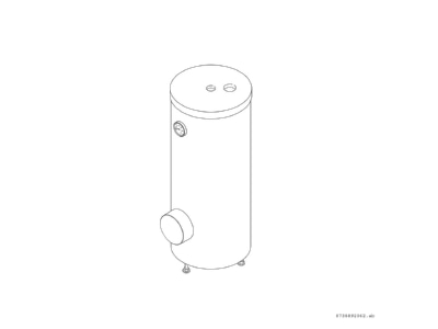 Exploded view 4 Bosch Thermotechnik HR200 Hot tap water boiler indirectly heated

