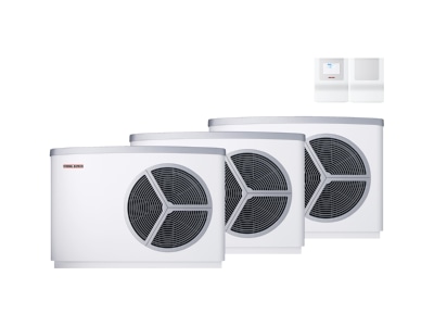 Produktbild 2 Stiebel Eltron WPL A13HK400 3er Set Luft Wasser Waermepumpe